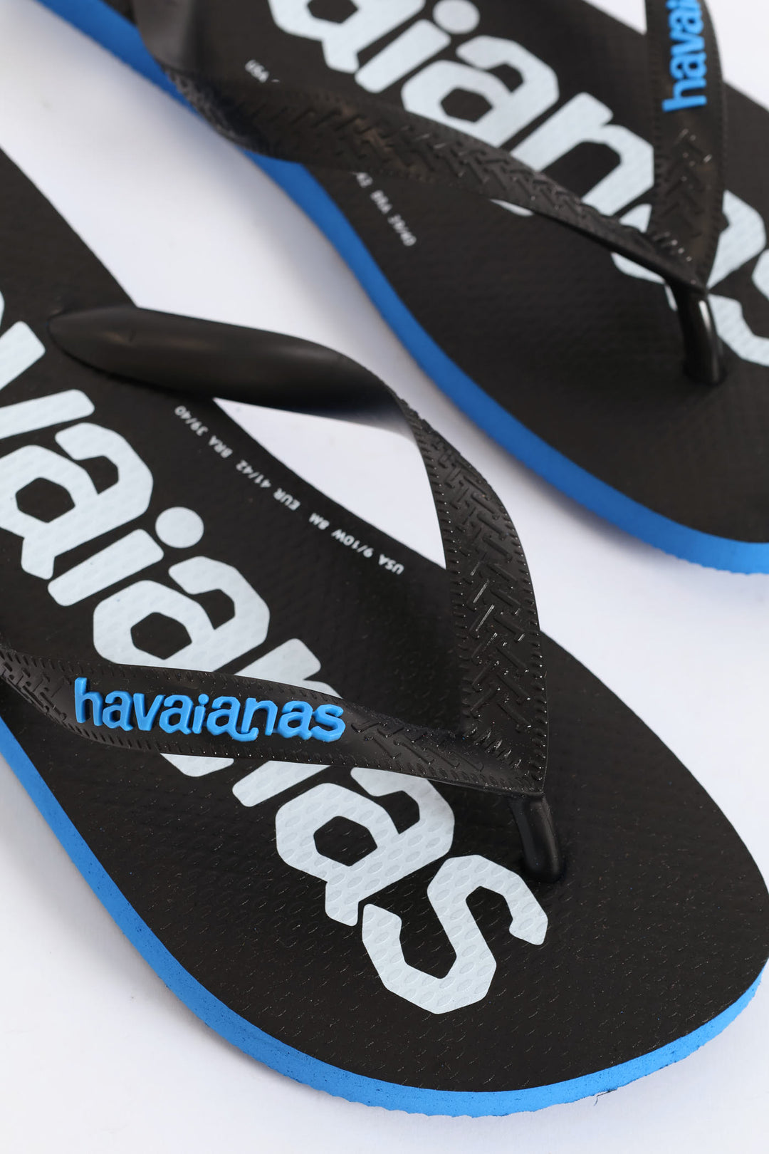 Top Logo Mania 2 Flip Flop - Black/White
