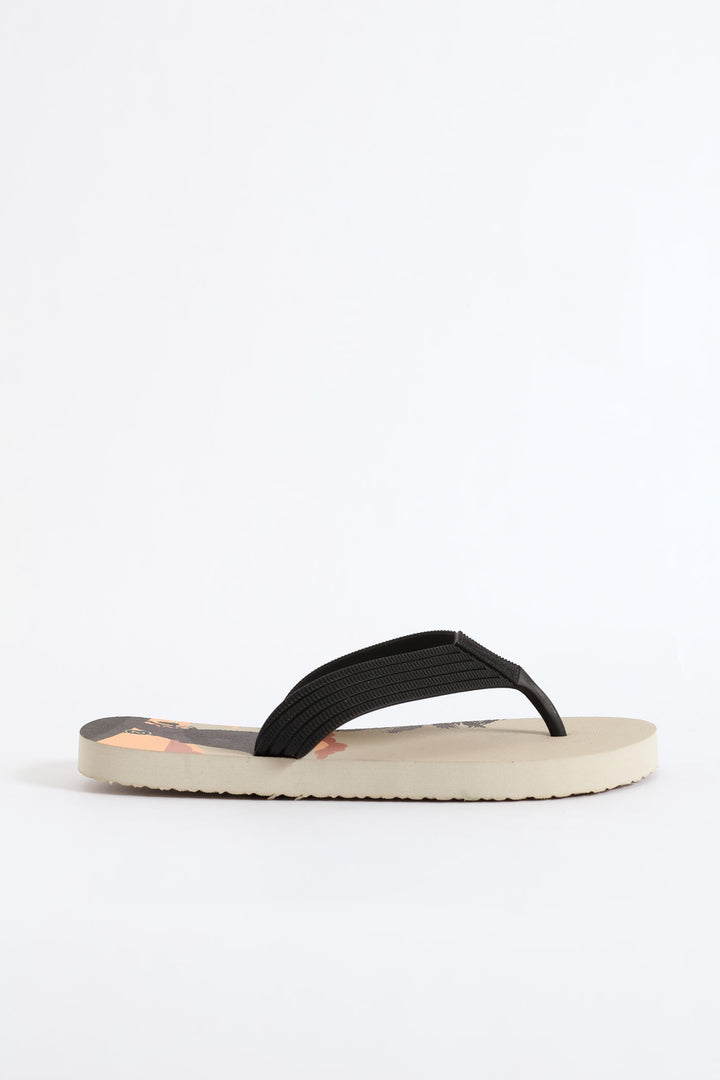 Boys Surfer Thong Sandal - Stone