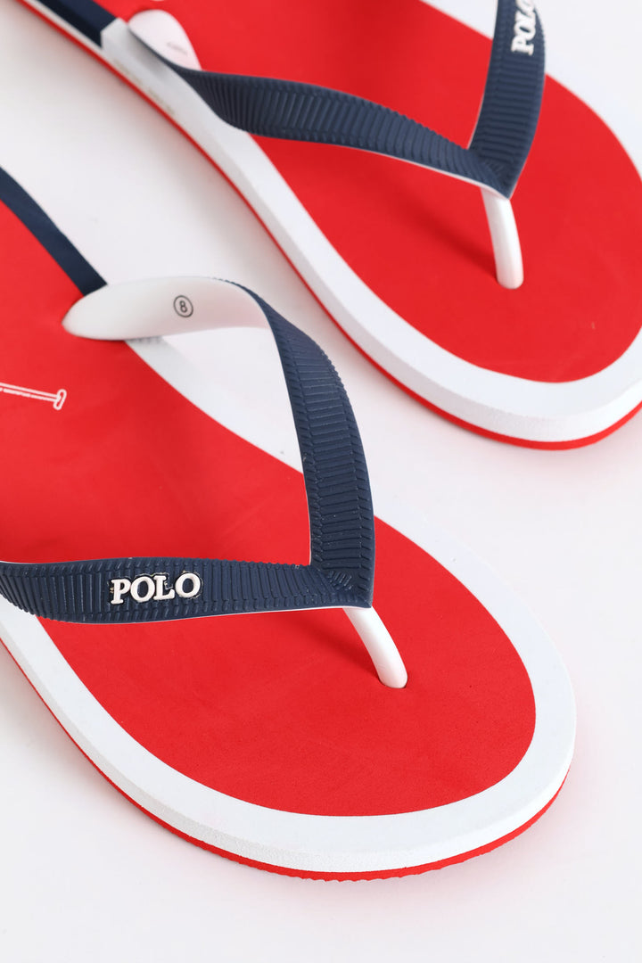 Big Pony Flip Flop - Red