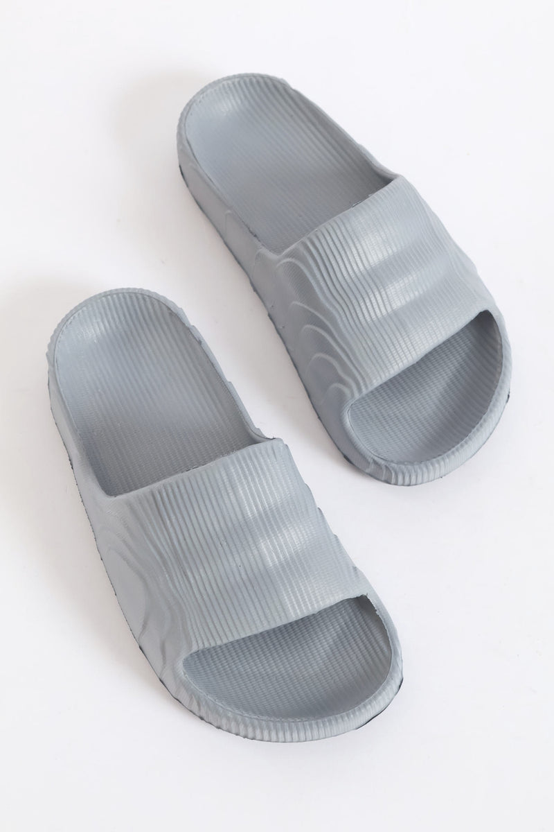 Boys 3D Slide - Grey