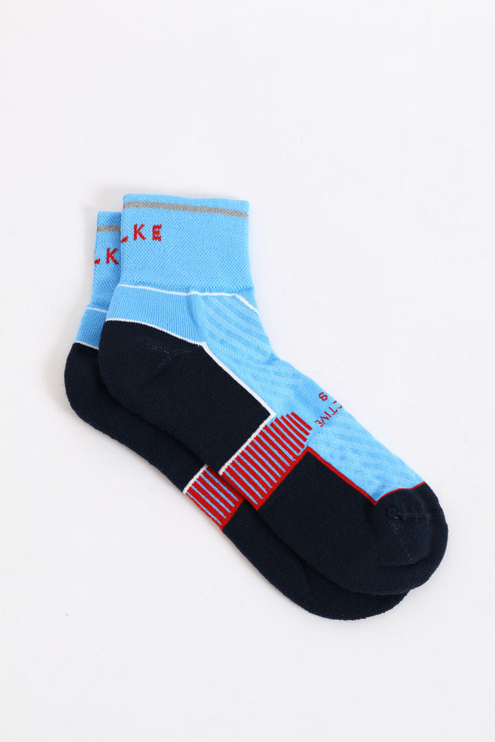 Reflective Runner Socks - Blue