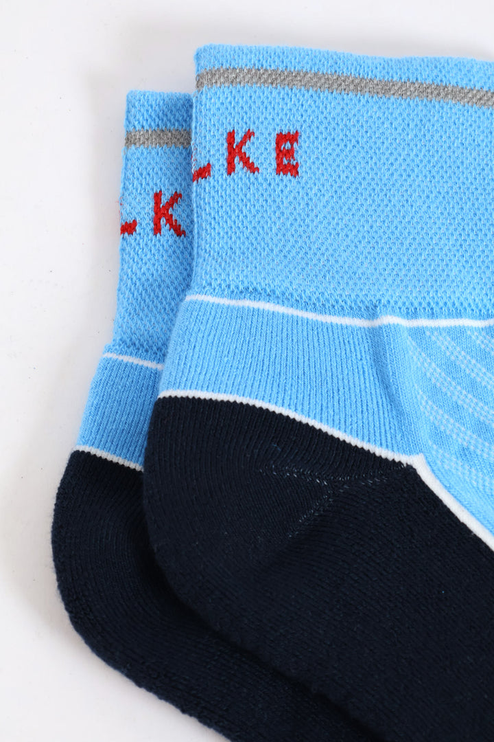 Reflective Runner Socks - Blue