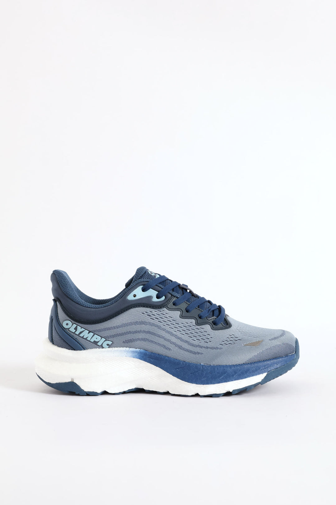 The Streak Lace Up Trainer - Blue