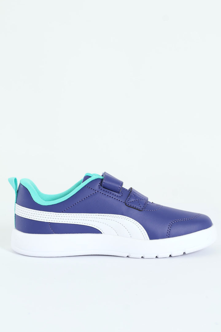 Pre-Boys Courtflex V3 Sneaker - Blue