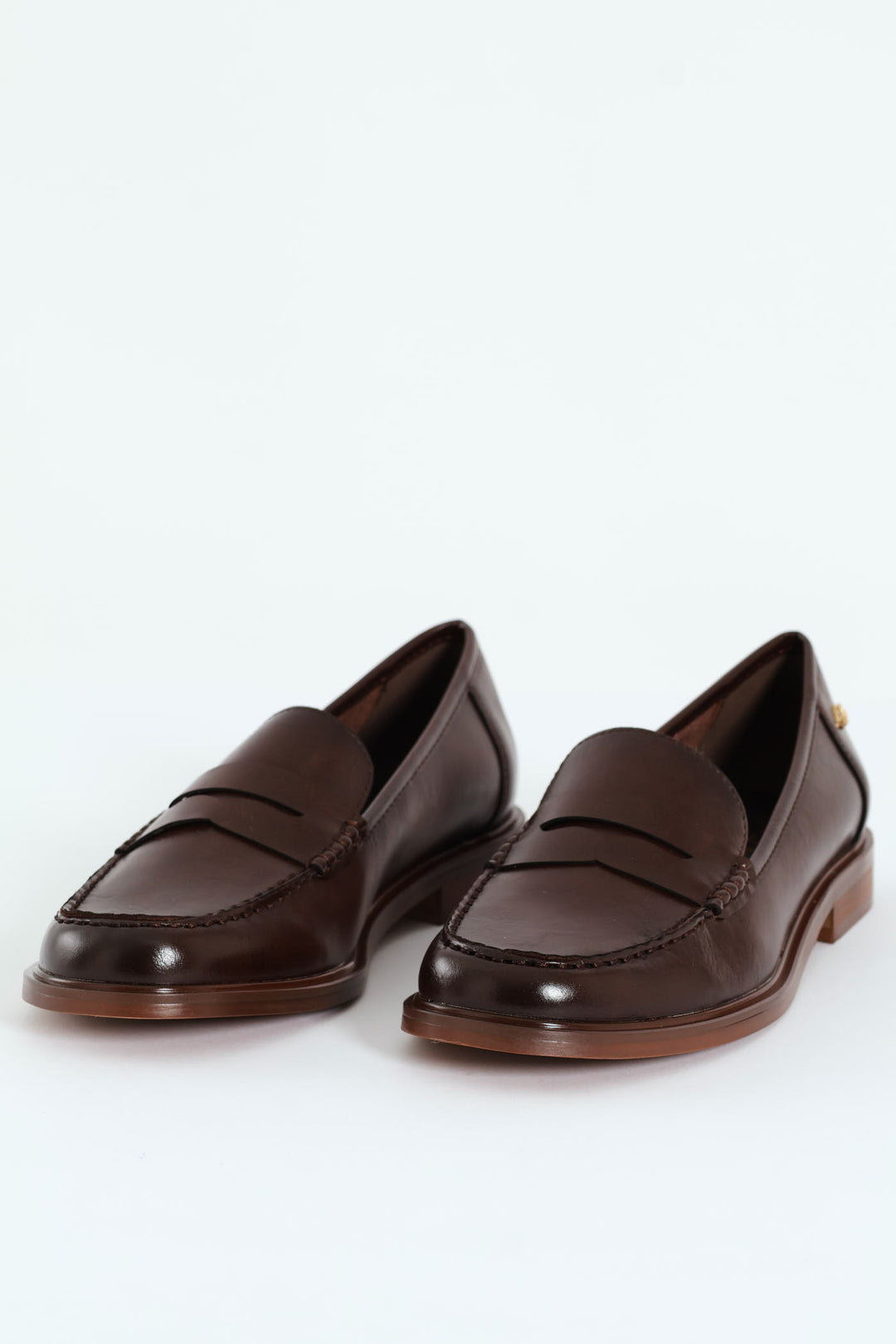 Sasko 1 Penny Moccasin Loafer - Chocolate