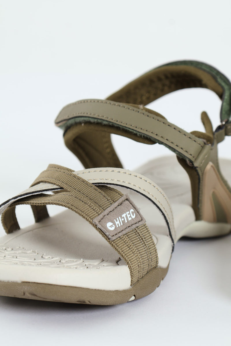 Savanna Multi Strap Sandal - Pewter