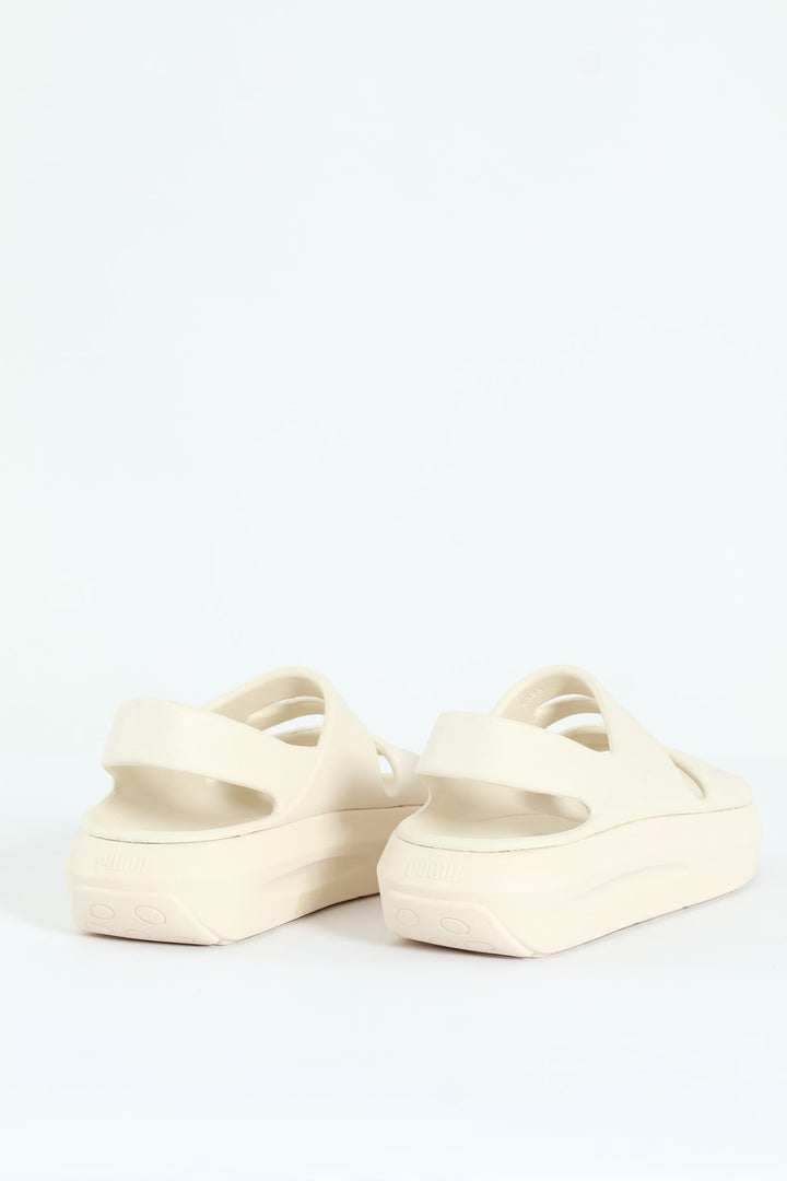 Flatter Sandal - Cream
