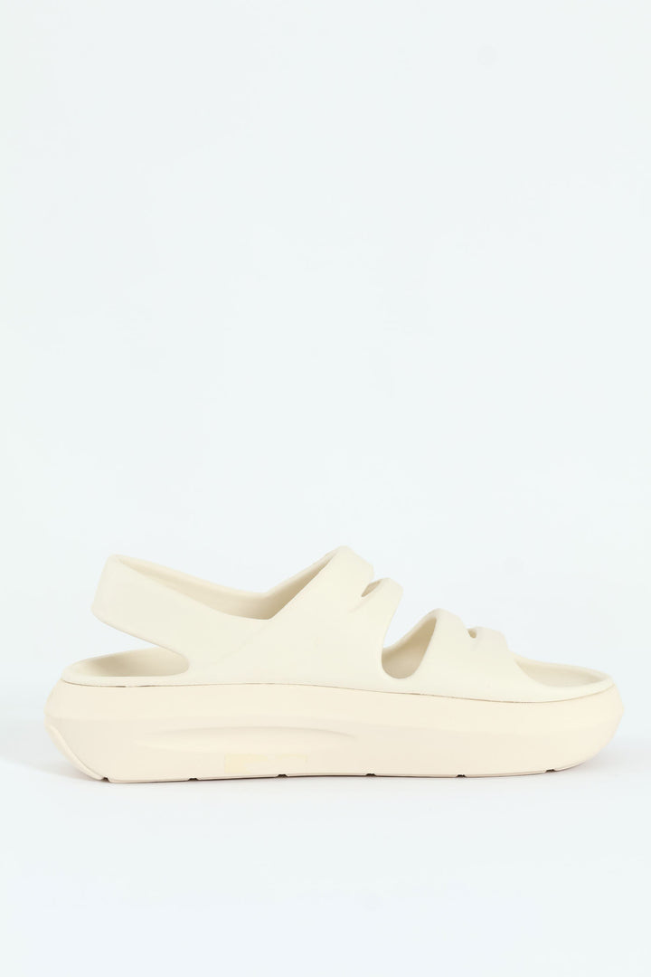 Flatter Sandal - Cream