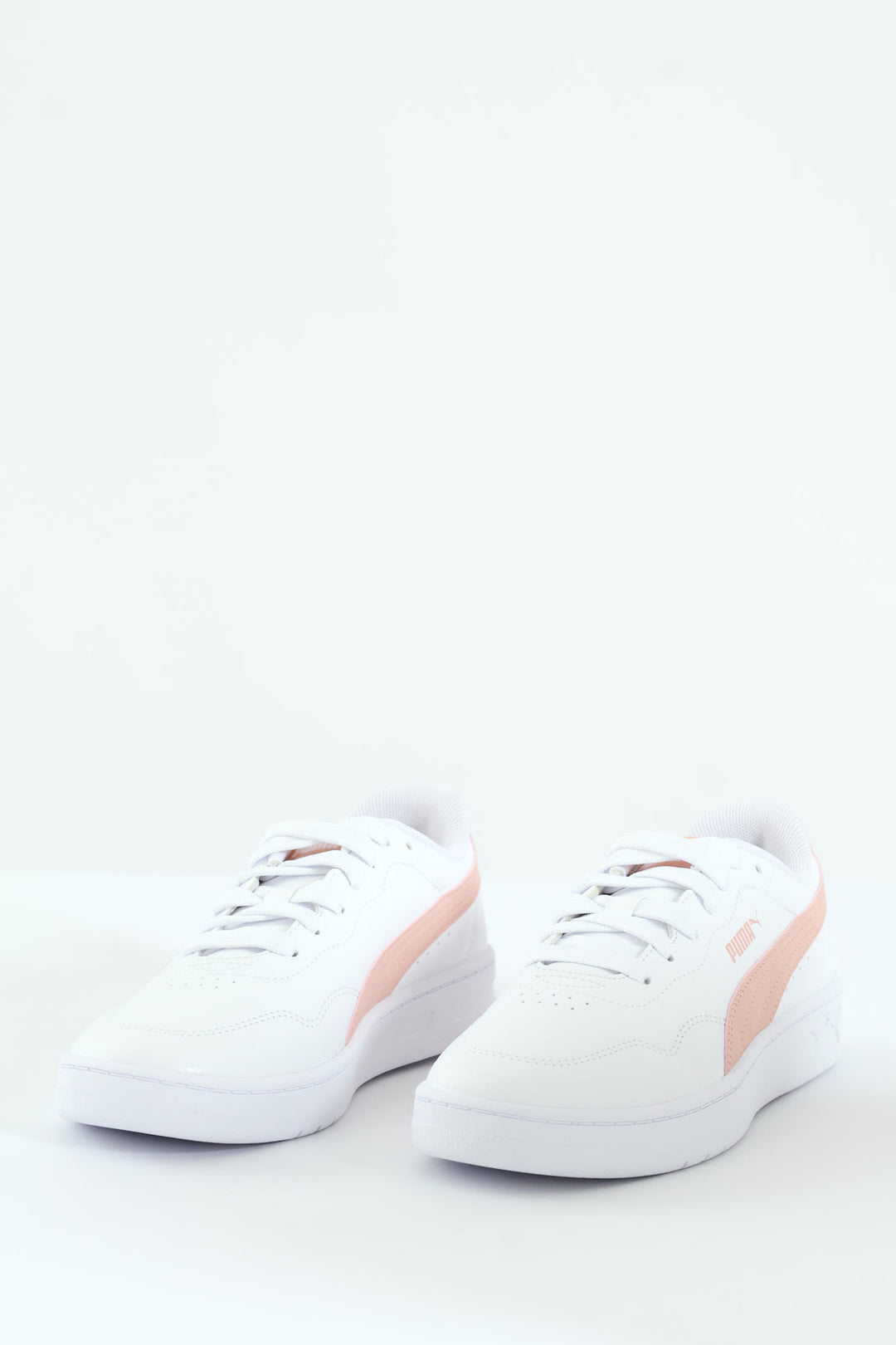Court Lally Sneaker - White/Pink