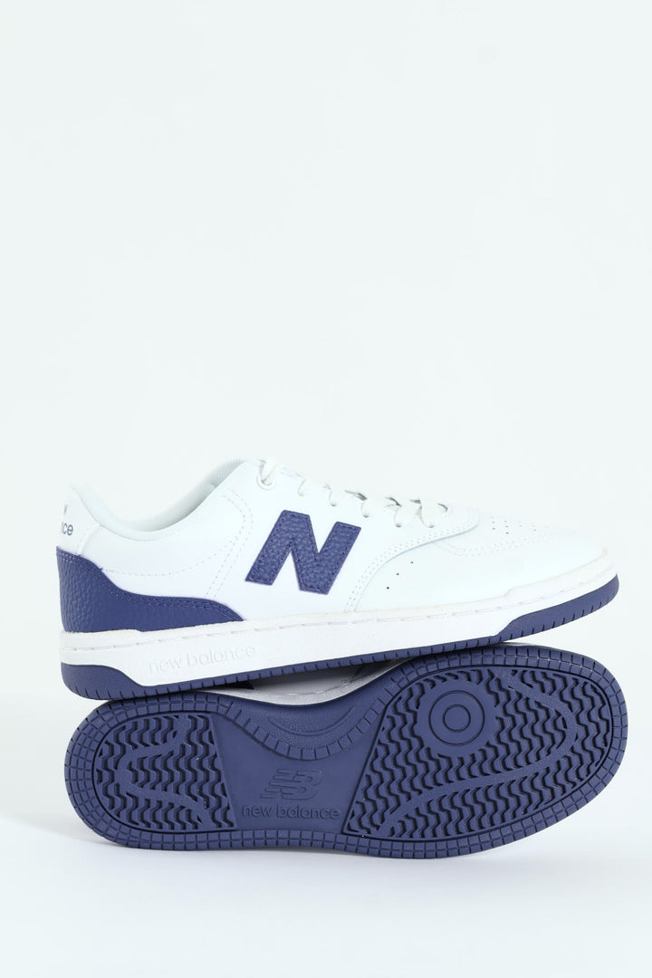 BB80 Court Lace Up Sneaker - White/Navy