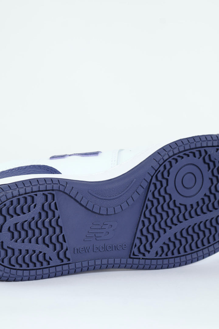 BB80 Court Lace Up Sneaker - White/Navy