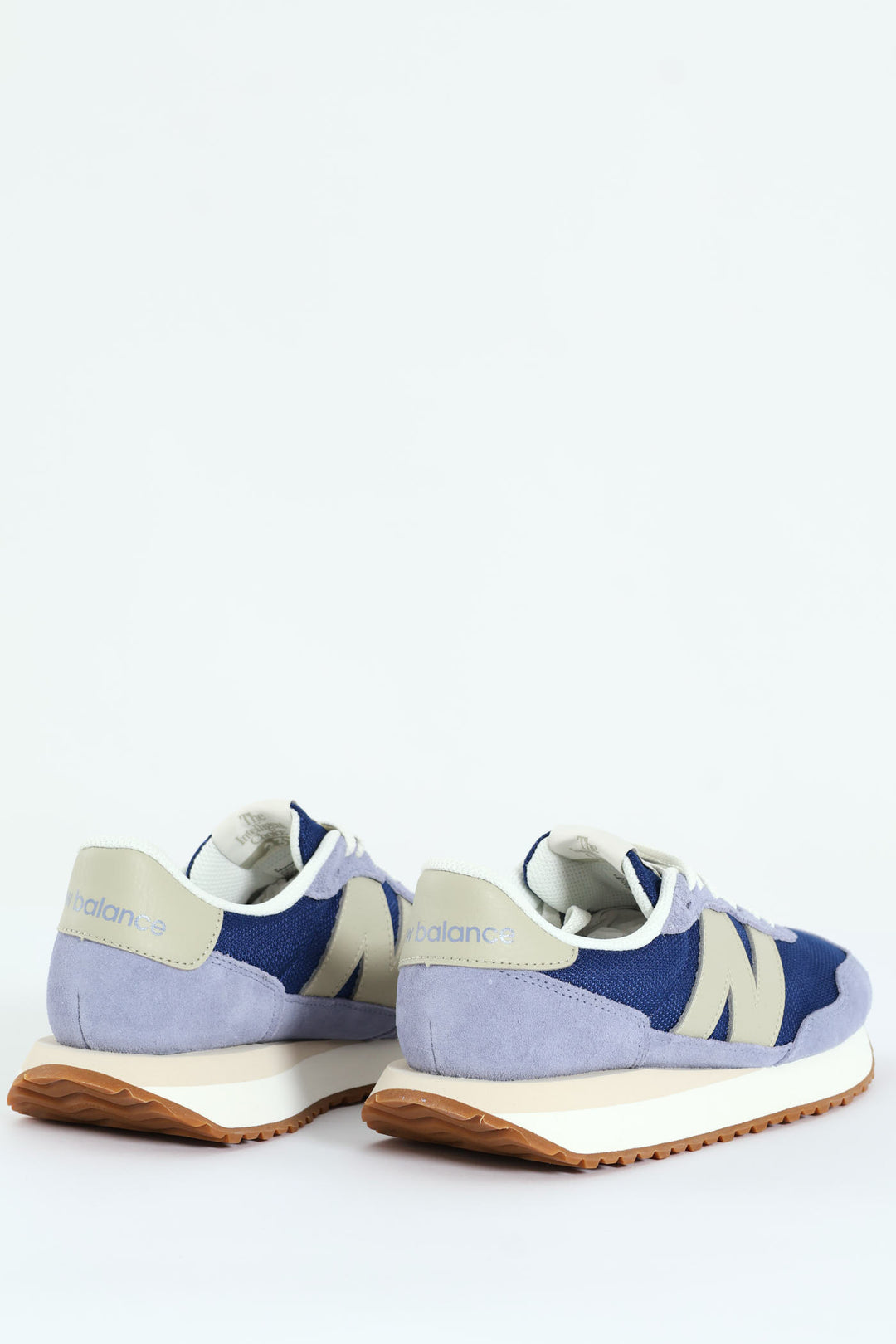 237 Foam Wedge Lace Up Sneaker - Blue