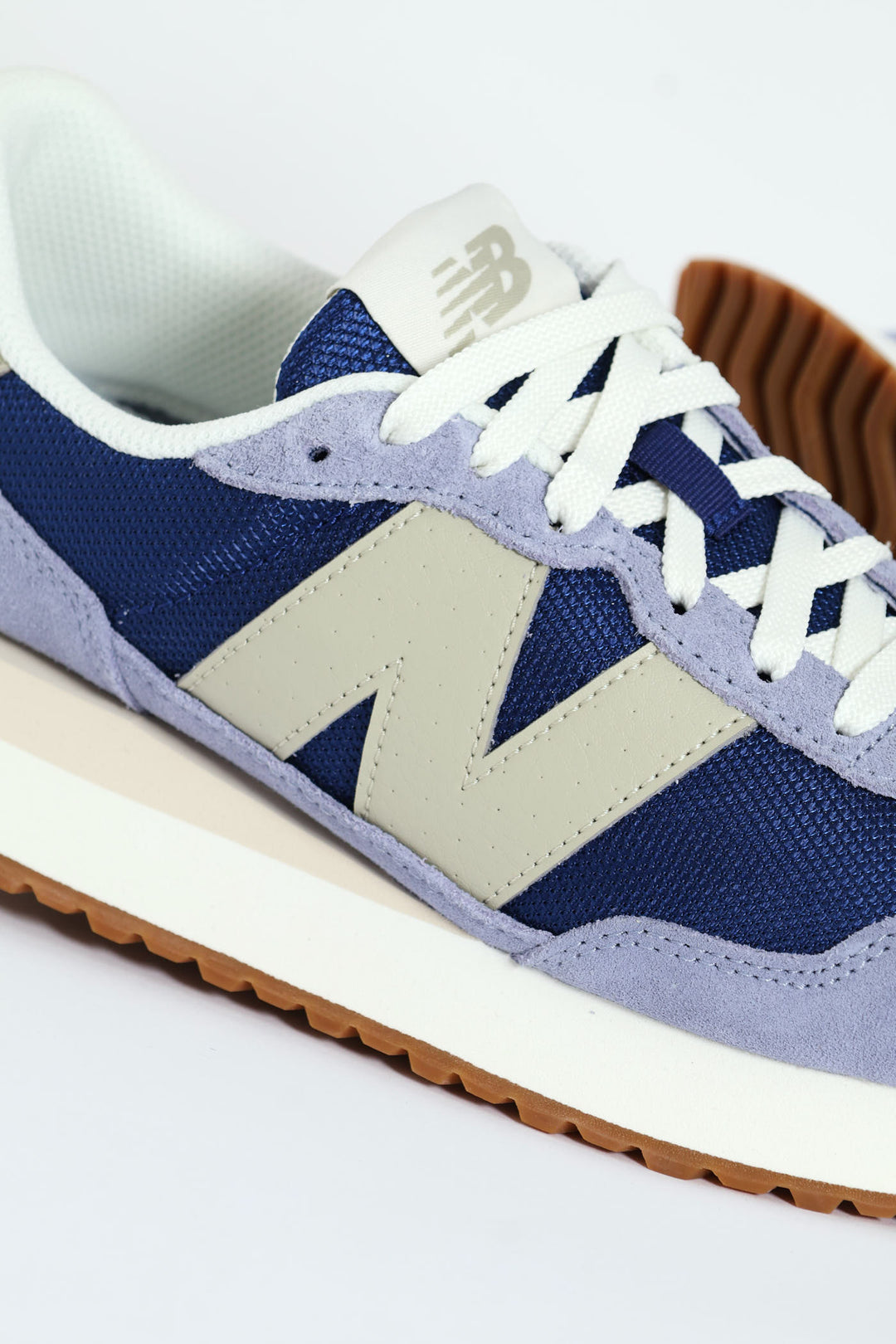 237 Foam Wedge Lace Up Sneaker - Blue