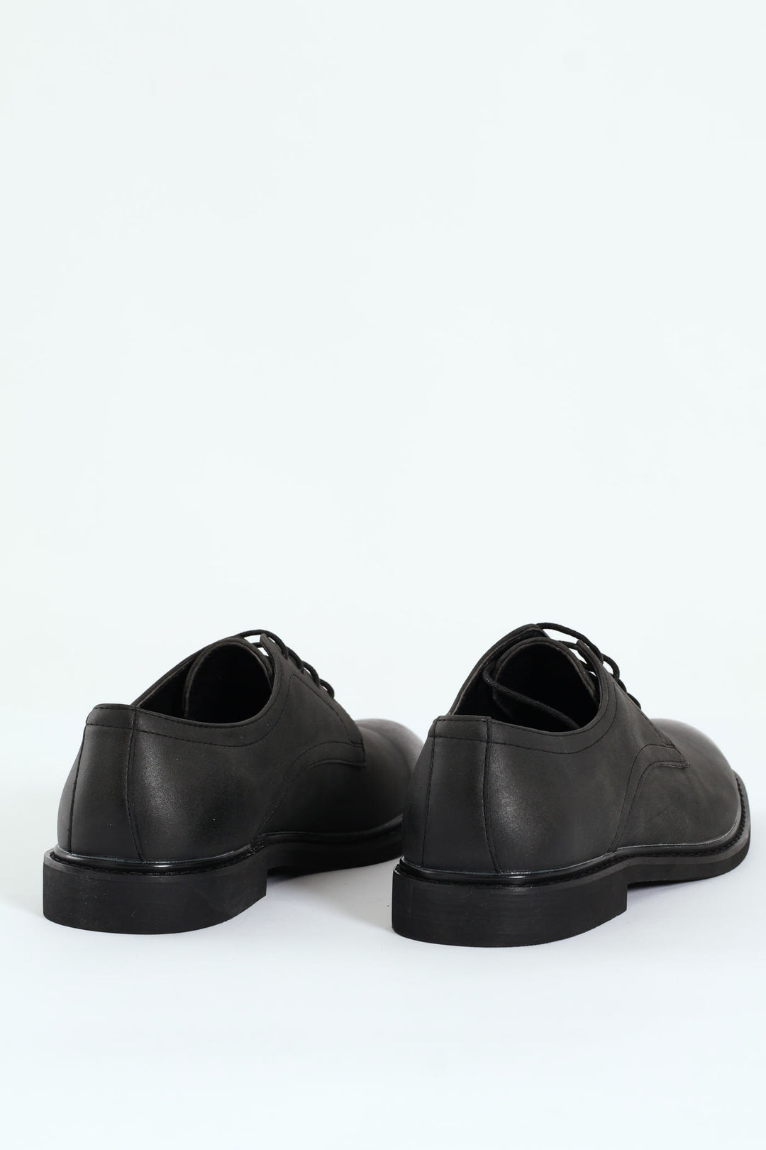 Smart Casual Lace Up Derby Shoe - Black