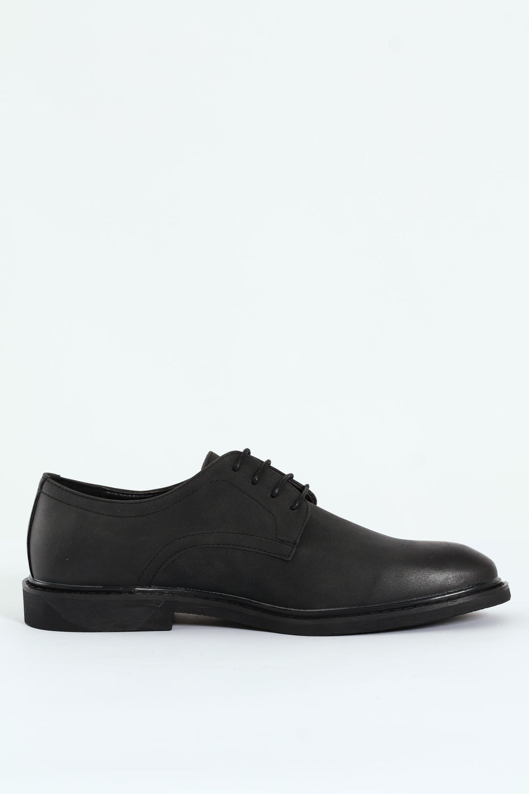 Smart Casual Lace Up Derby Shoe - Black
