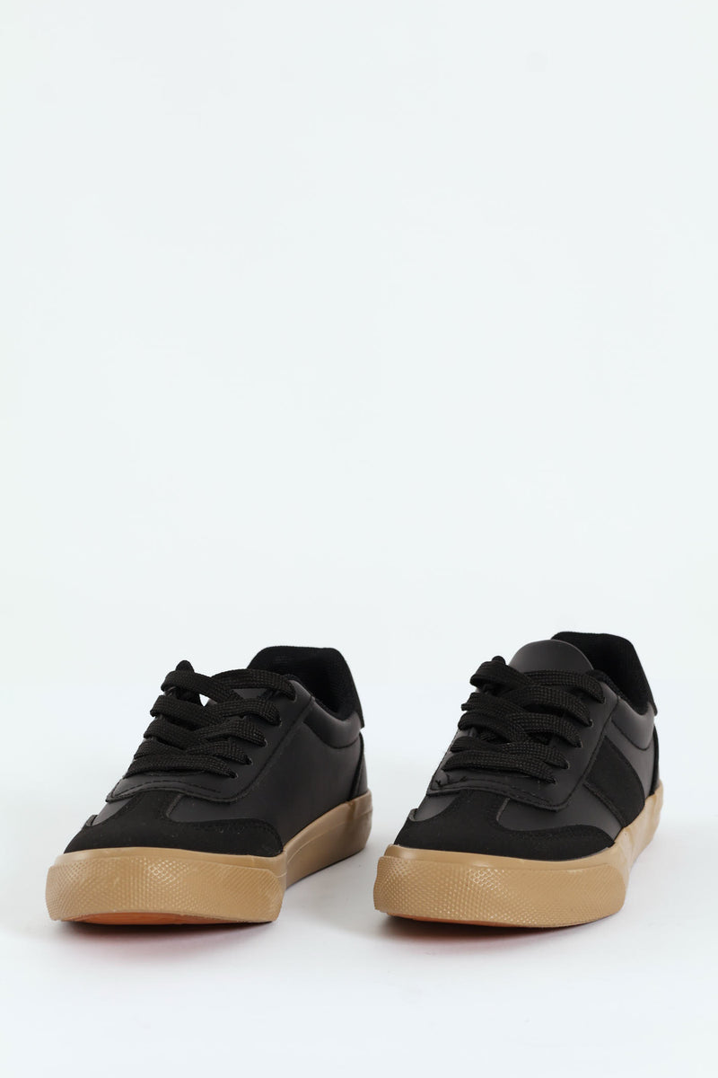 Boys Gumsole Sneaker - Black