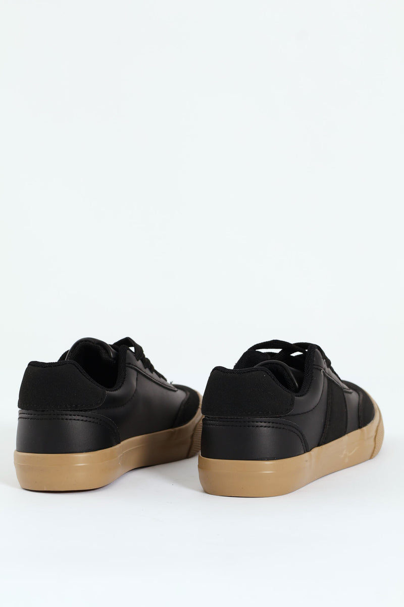 Boys Gumsole Sneaker - Black