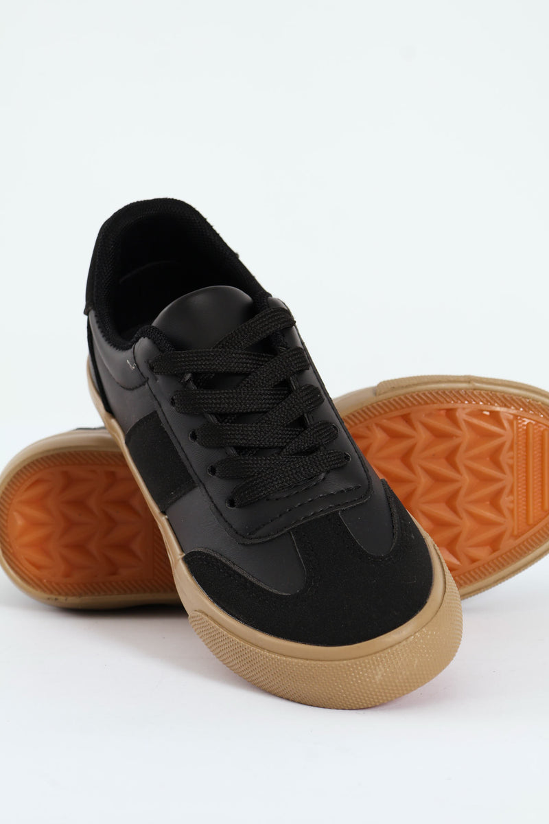 Boys Gumsole Sneaker - Black