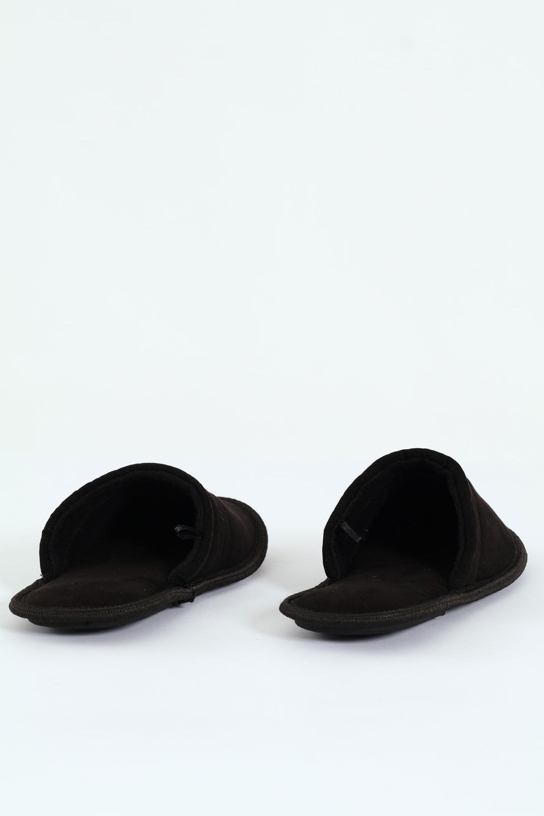 Basic Open Back Slipper - Black