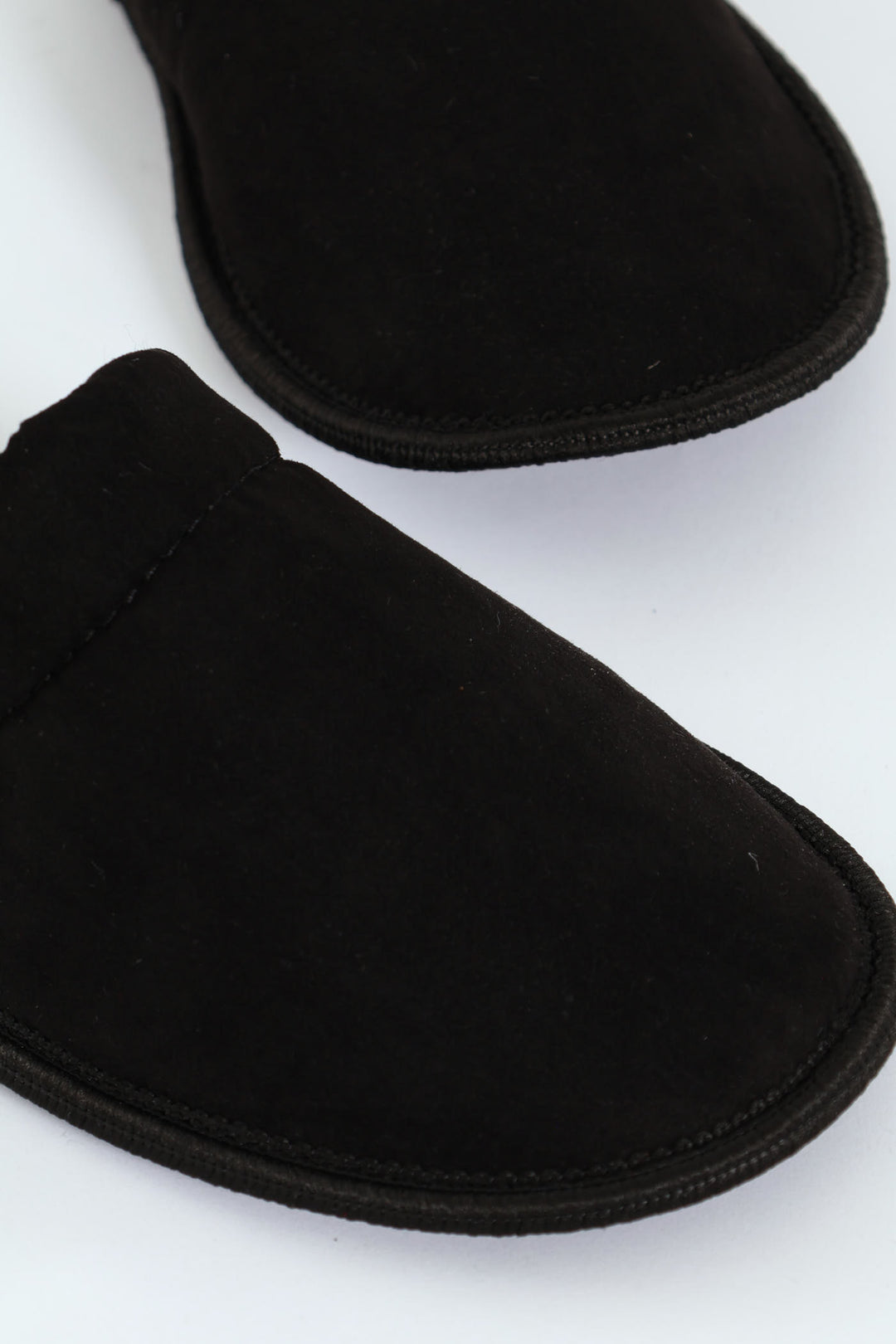 Basic Open Back Slipper - Black