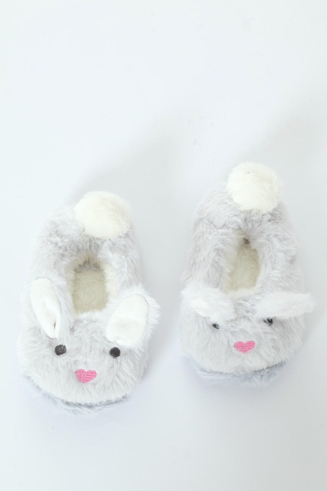 Pre-Girls Bunny Slipper - Grey