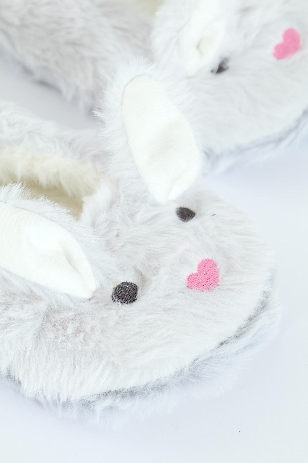 Pre-Girls Bunny Slipper - Grey