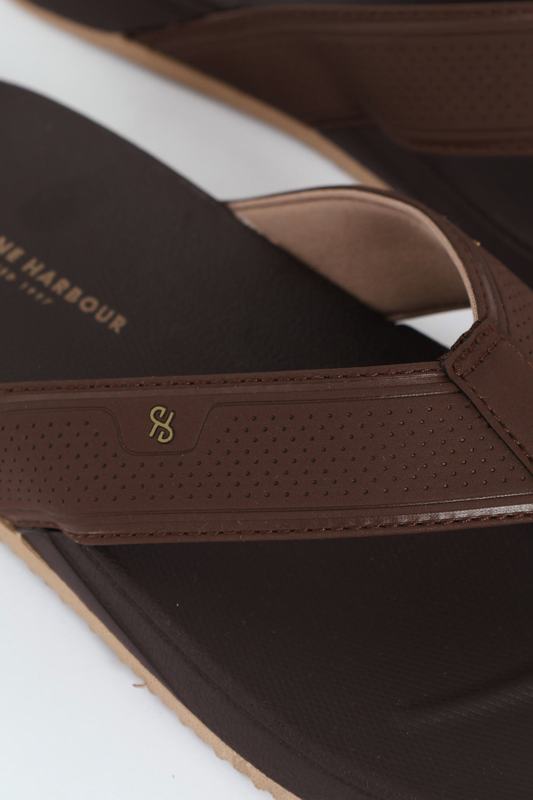 Ultra Soft Wide Vamp Sandal - Chocolate