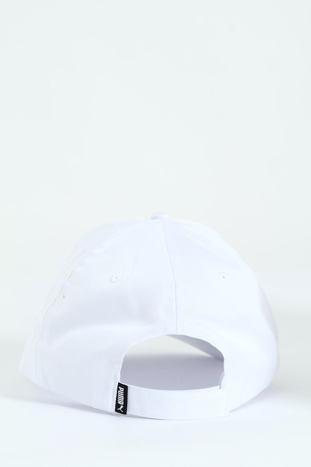 Metal Cat Basseball Cap - White