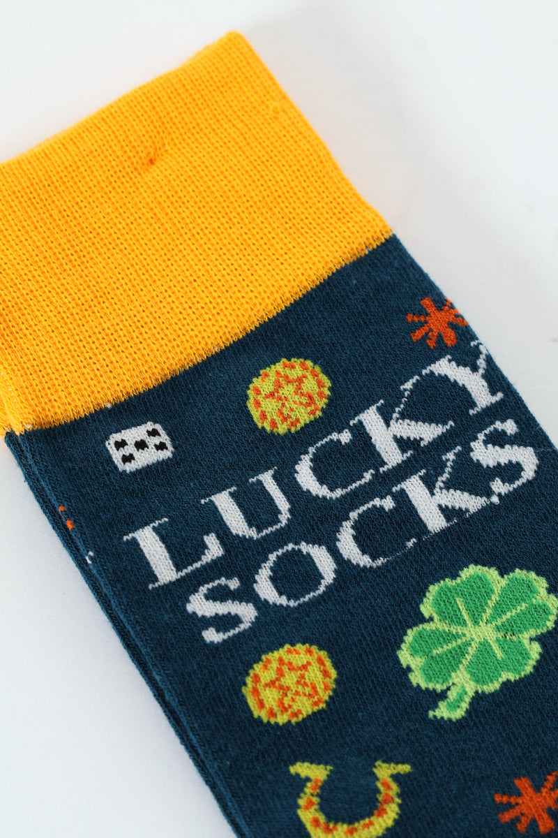 Single Anklet Lucky Socks - Green