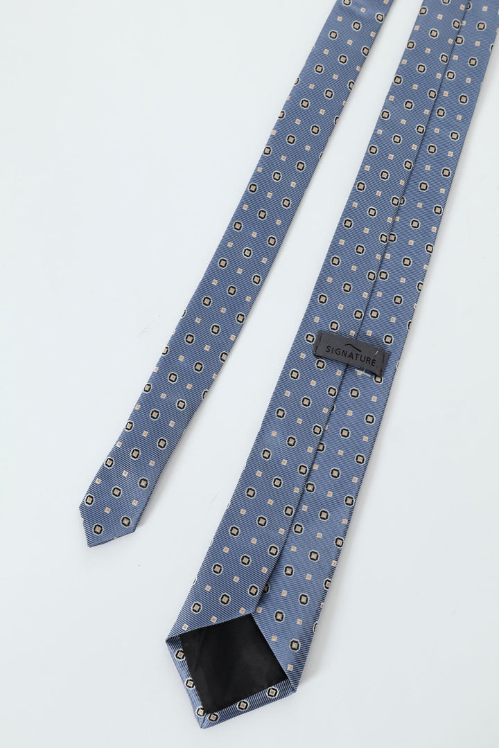 Circle Tie - Blue