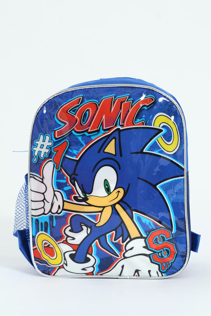 Pre-Boys Sonic Junior Backpack - Blue