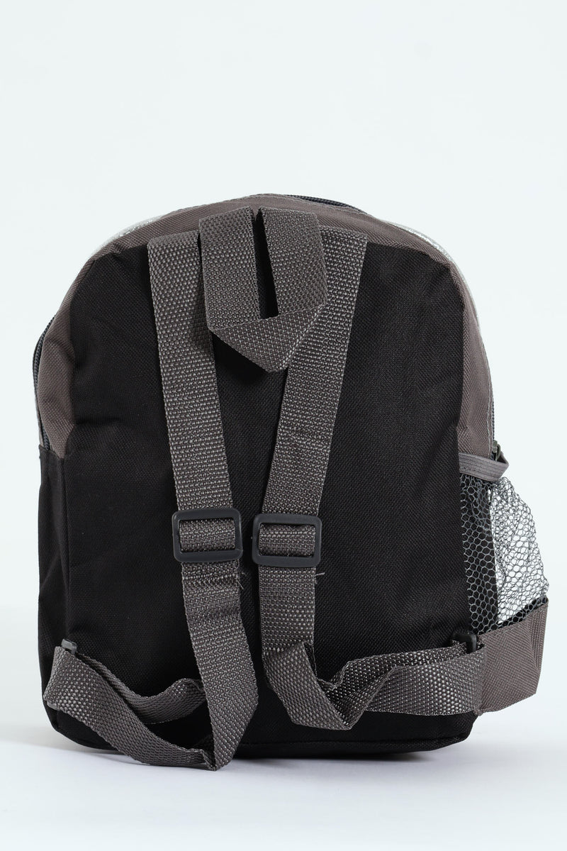 Pre-Boys Batman Gotham City Junior Backpack - Grey