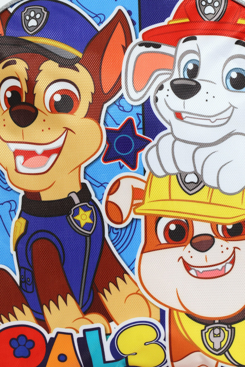 Pre-Boys Paw Patrol Double Backpack - Red