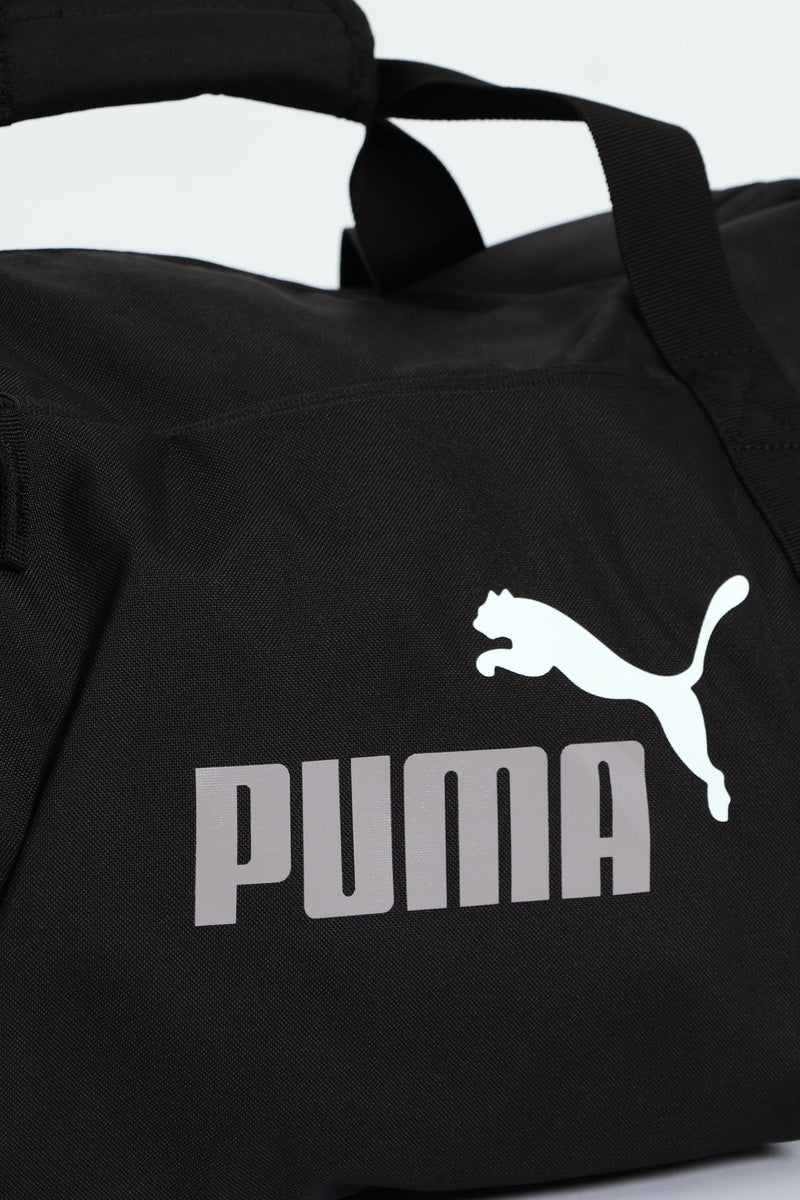 Phase Medium Sports Bag - Black