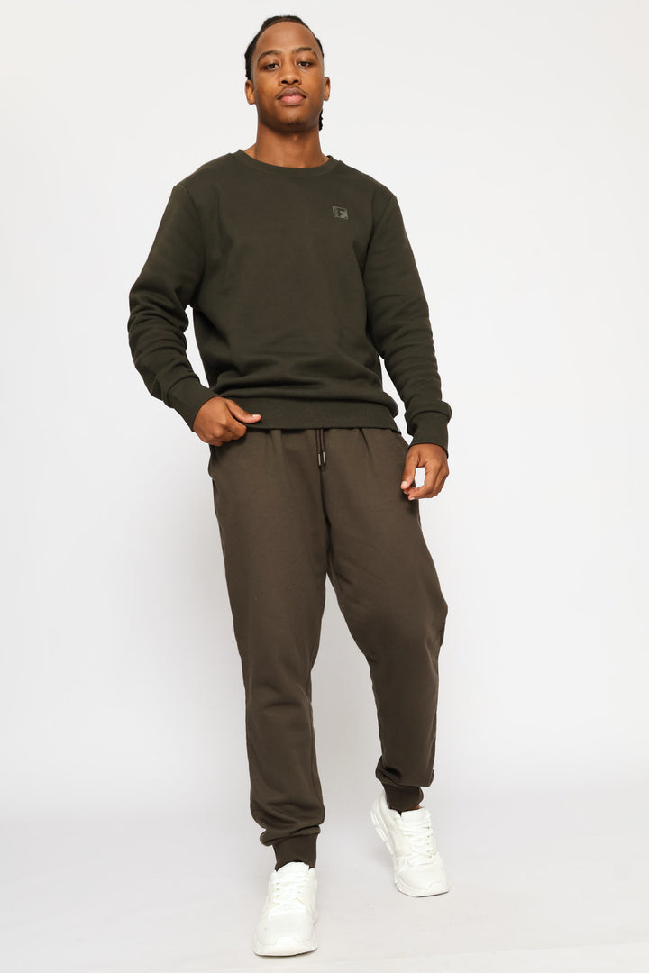 Basic Fleece Jogger - Fatigue