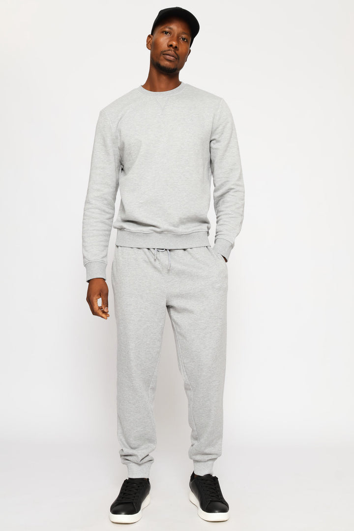 Fleece Jogger - Grey Melange
