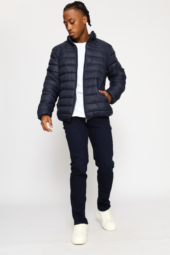 Basic Puffer - Dark Navy