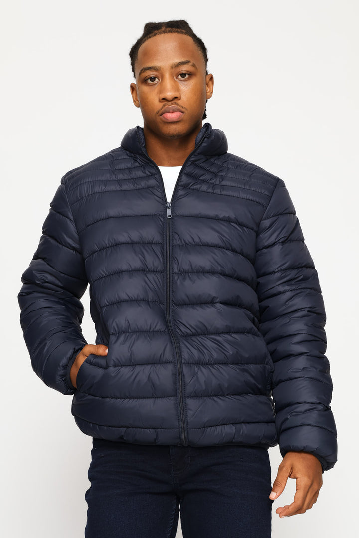 Basic Puffer - Dark Navy