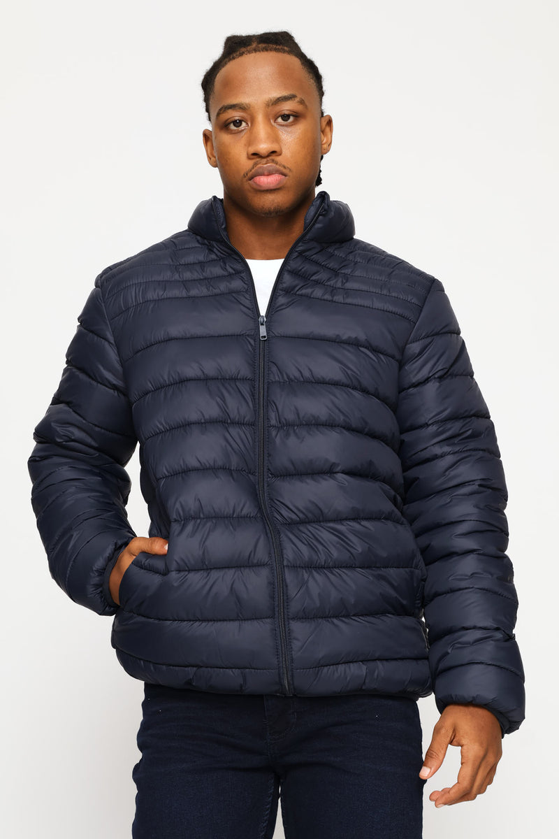 Basic Puffer - Dark Navy