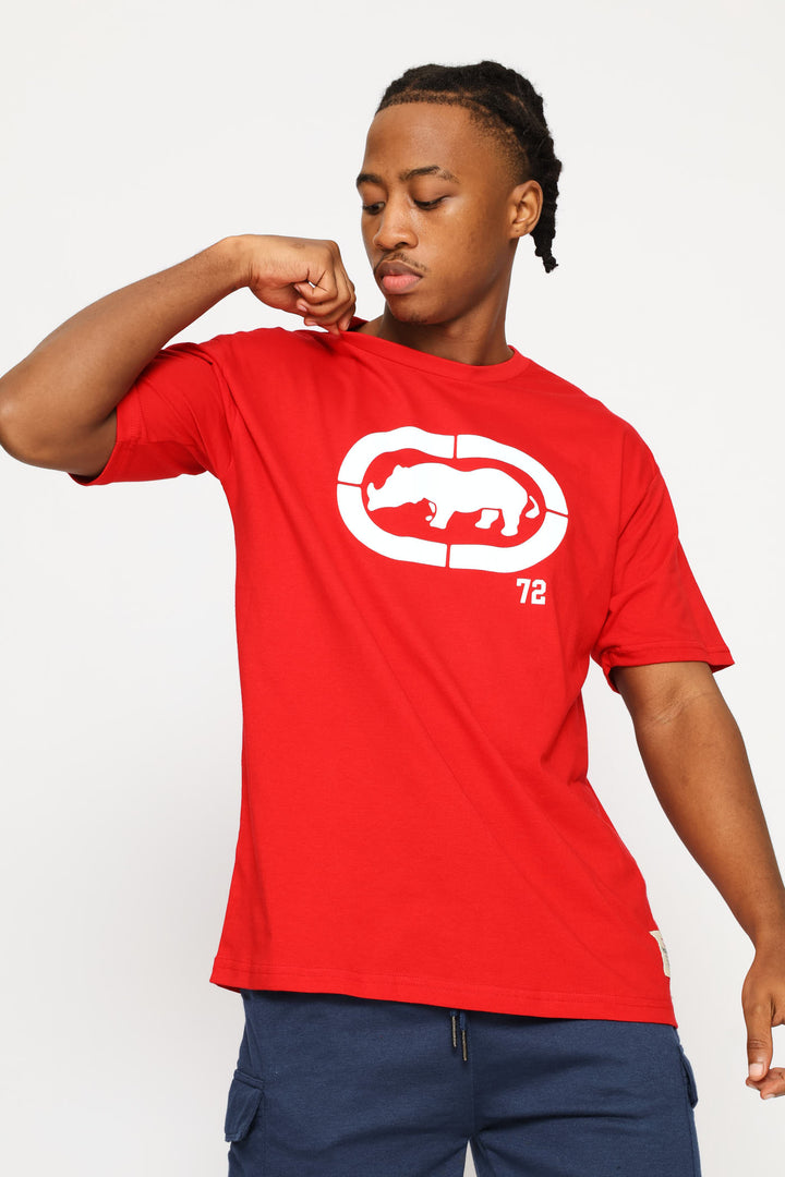 Centre Logo Tee - Red