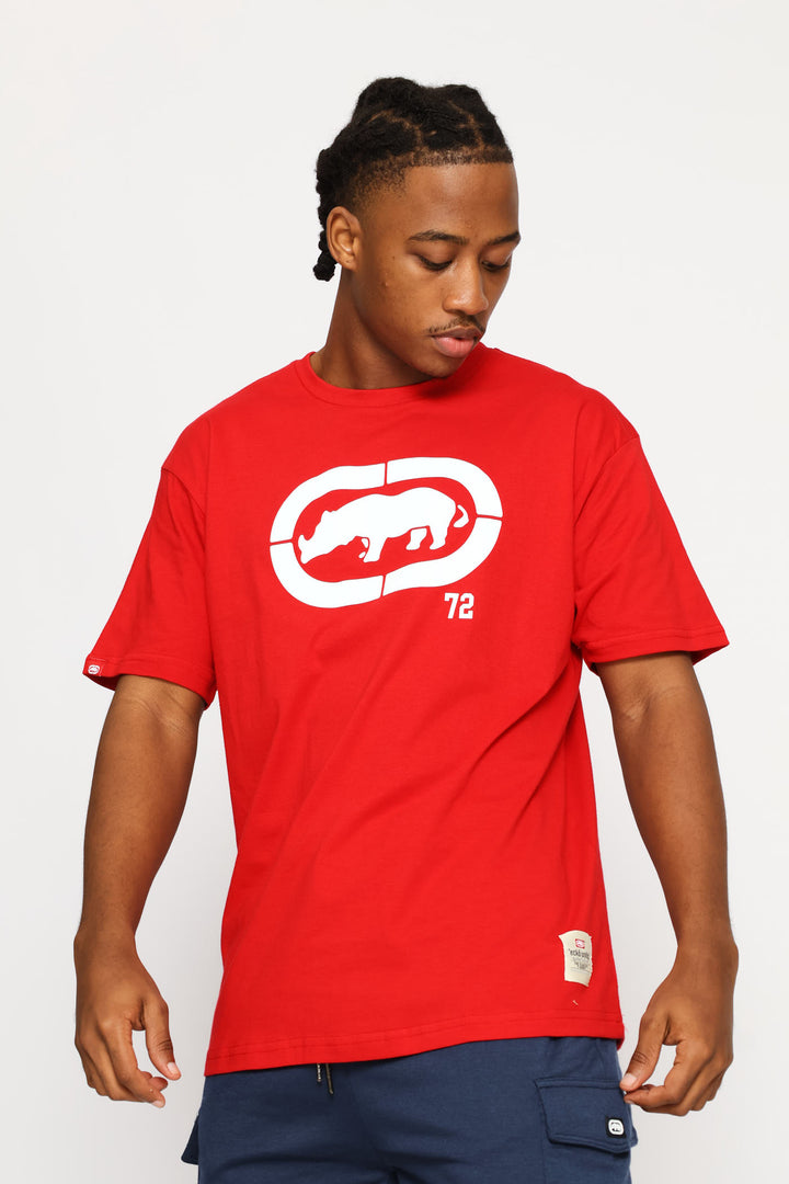 Centre Logo Tee - Red