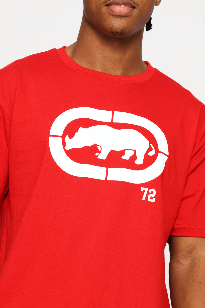 Centre Logo Tee - Red