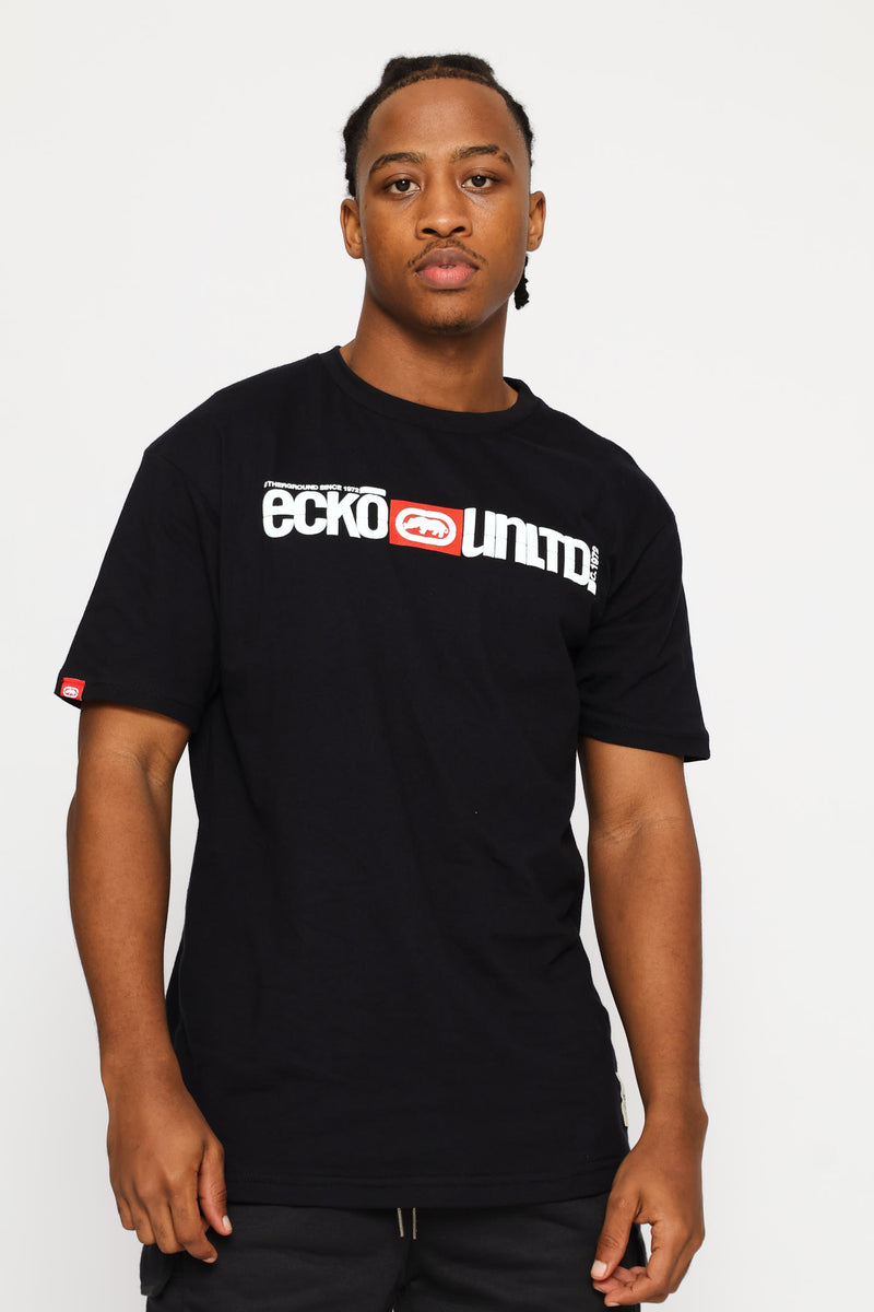 One Line Tee - Black