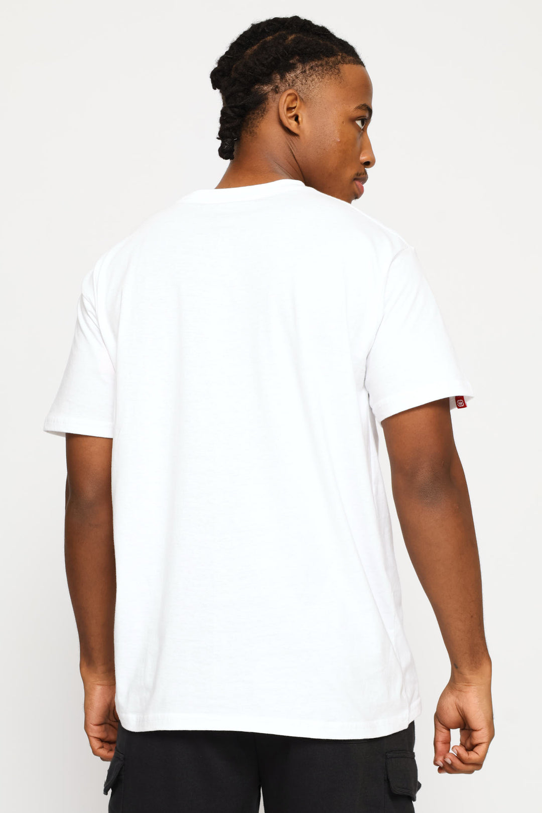 Chest Print Tee - White