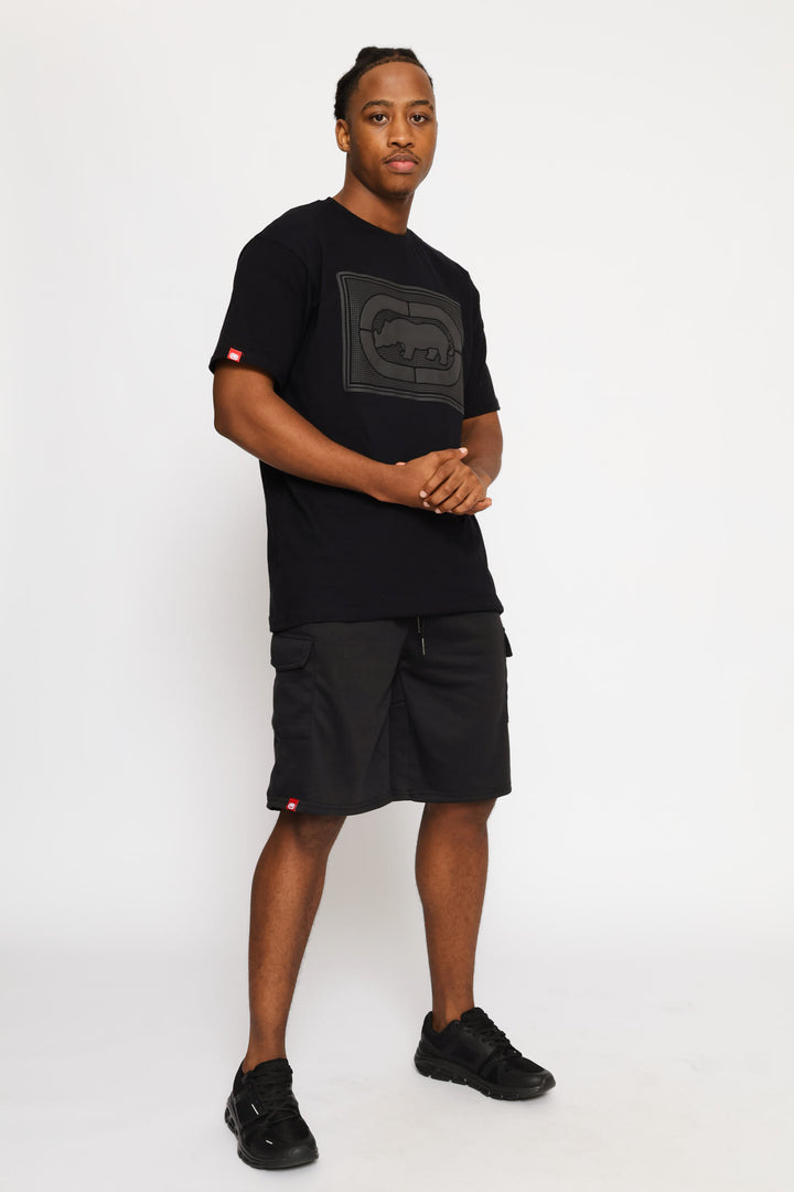 Black On Black Tee - Black