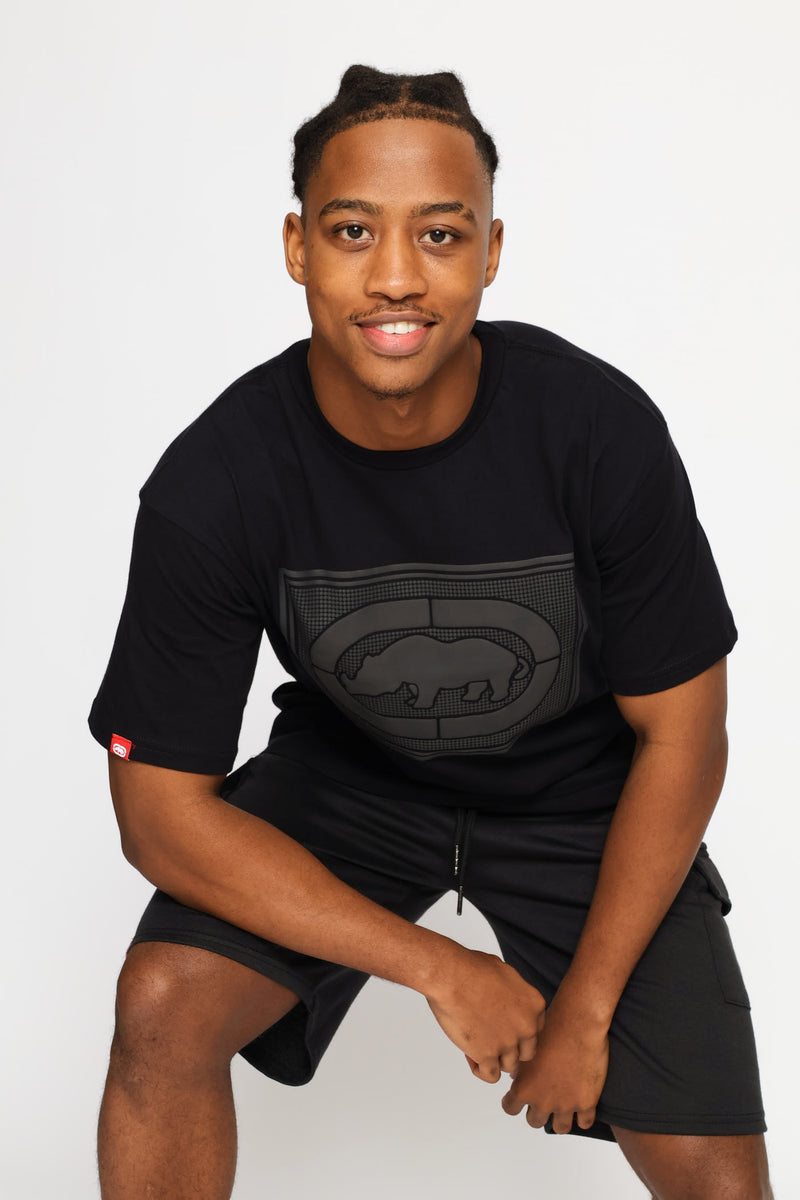 Black On Black Tee - Black