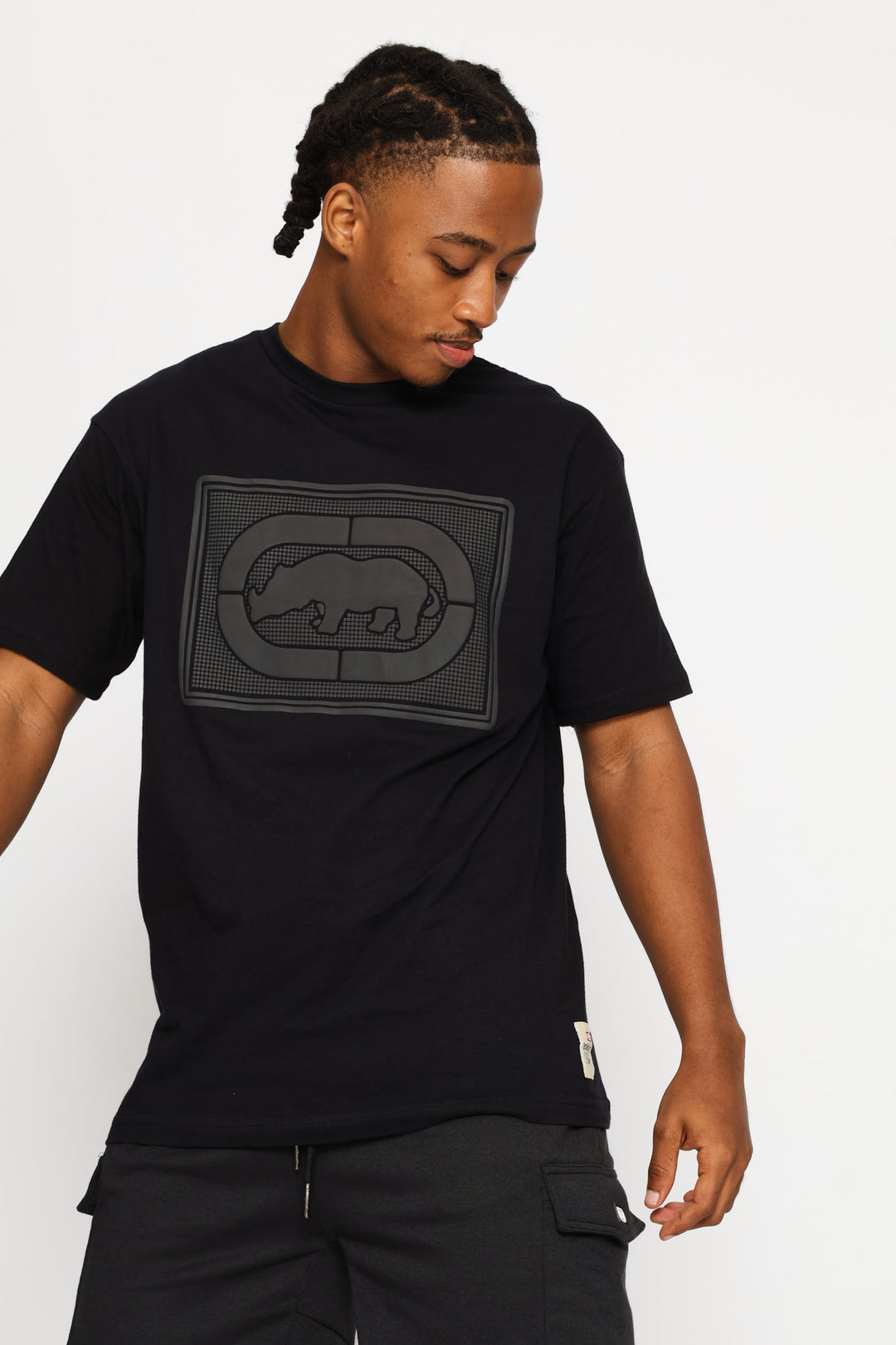 Black On Black Tee - Black