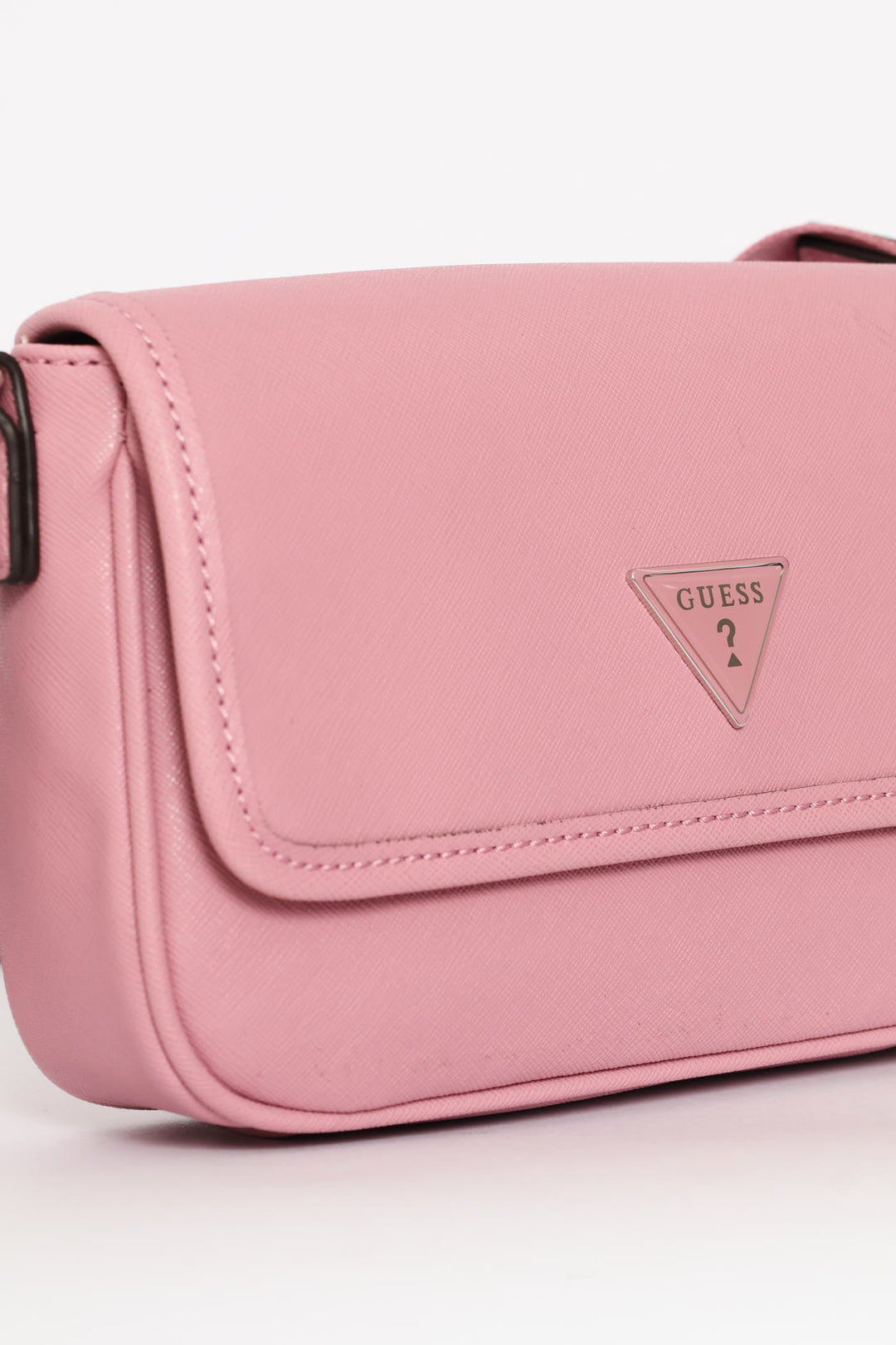 Viviette Double Zip Crossbody Bag - Rose
