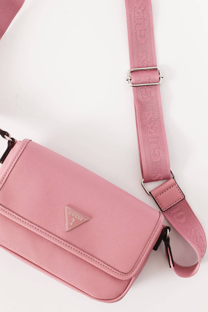 Viviette Flap Mini Crossbody Bag - Mauve
