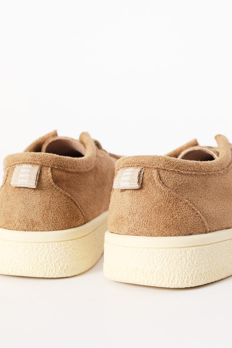 Boys Lace Up Moccasin - Taupe
